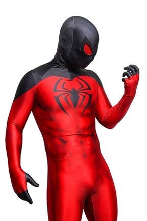 Fantasia Homem-Aranha Traje Aranha Escarlate Adulto Cosplay Luxo Profissional