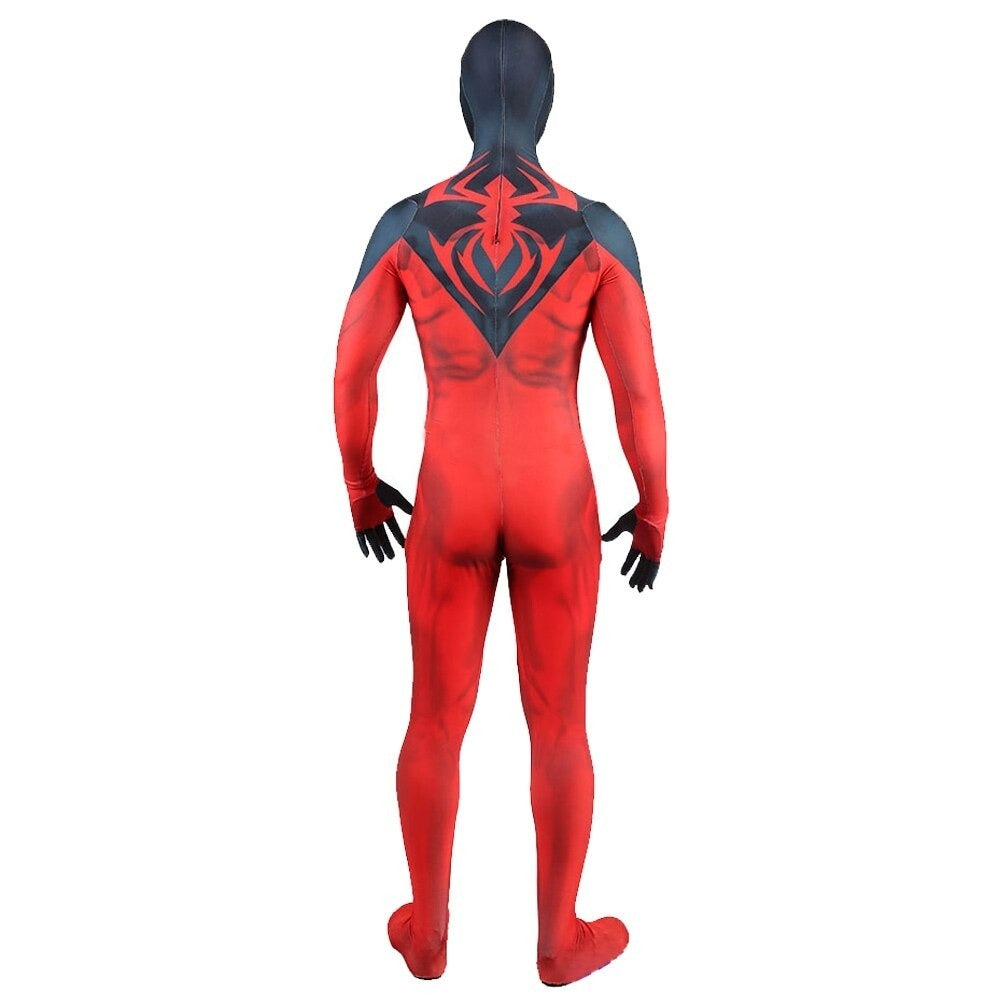 Fantasia Homem-Aranha Traje Aranha Escarlate Adulto Cosplay Luxo Profissional