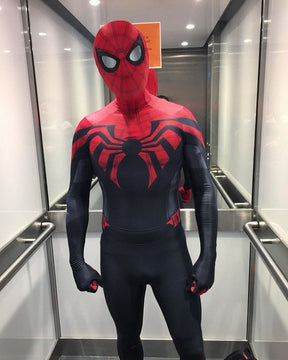 Fantasia Homem-Aranha Superior Traje Hq Adulto Cosplay Luxo