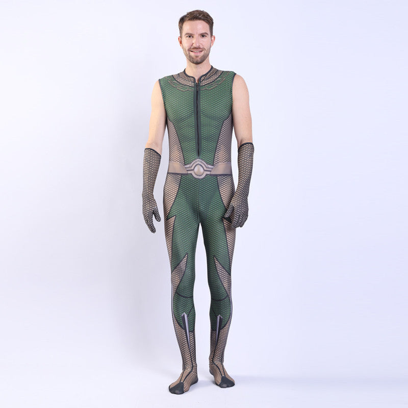 Fantasia Masculina Profundo The Boys Adulto Cosplay Traje Luxo